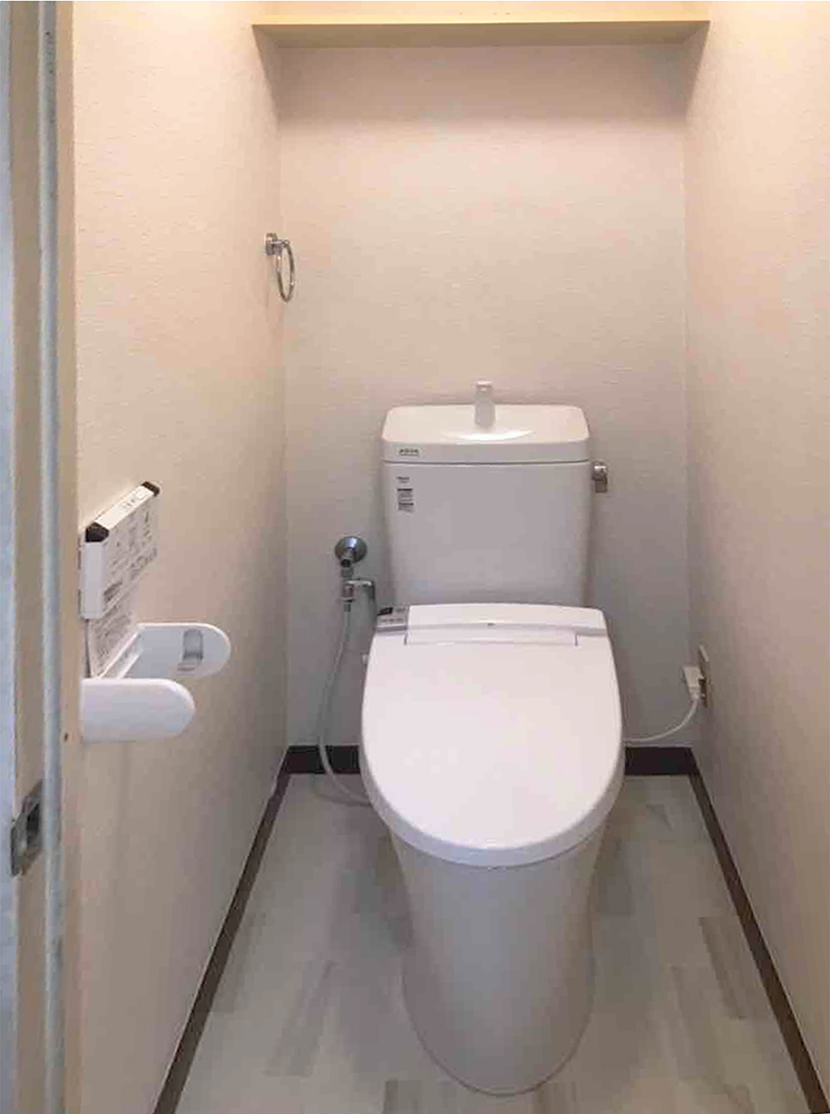 青葉区S様邸 トイレリフォーム 約20万円／工期1日 施工後